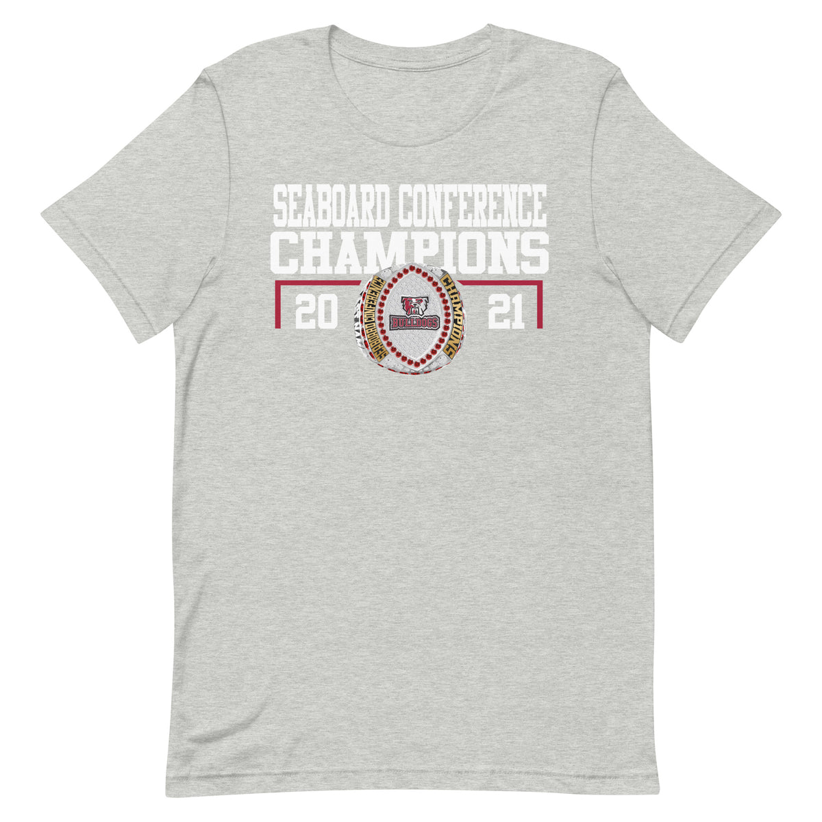 Thaddeus Stevens College Football 2021 Conference Silver Finish Championship Ring Unisex t-shirt