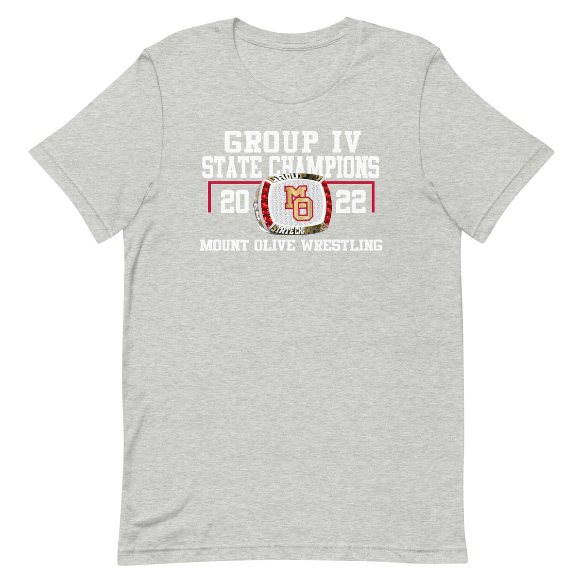 Mount Olive Wrestling 2022 Group IV State Championship Ring Unisex t-shirt