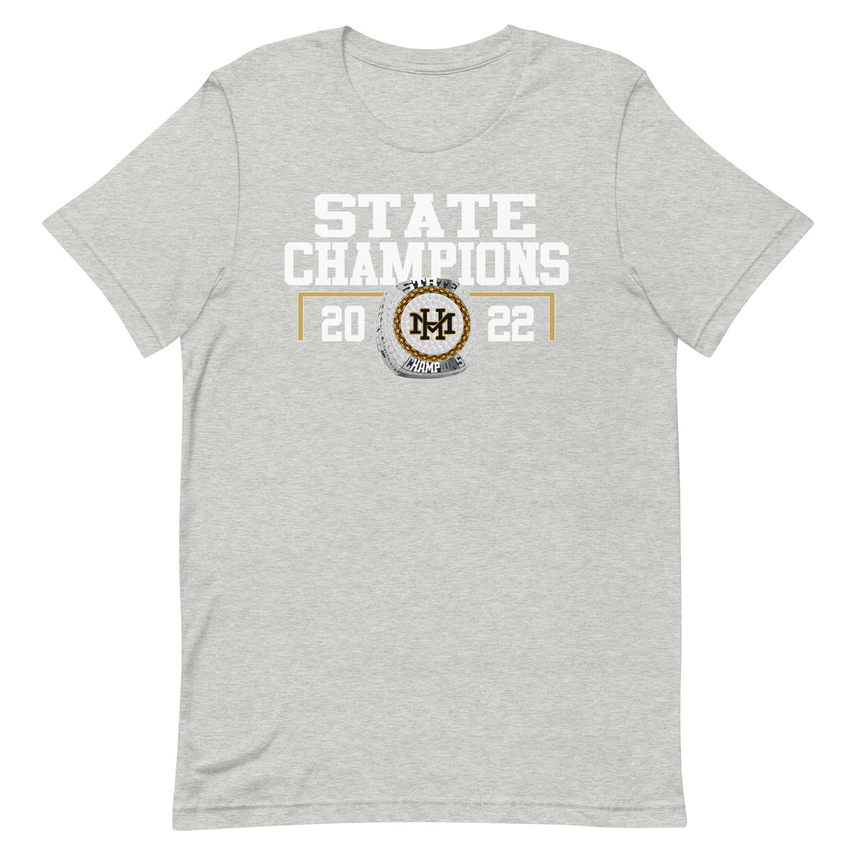 Mount Hebron Cross Country 2022 State Championship Ring Unisex t-shirt