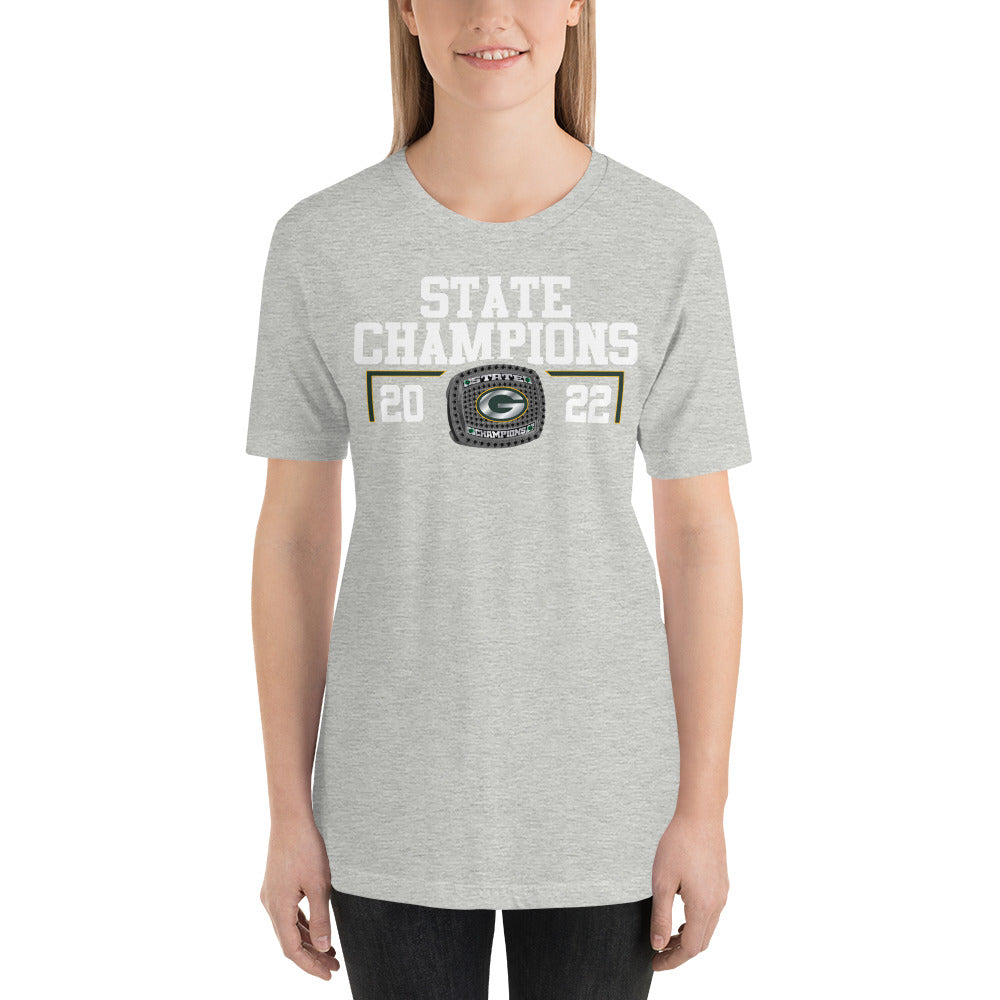 Gretna High School Women’s Soccer State Champions Unisex t-shirt