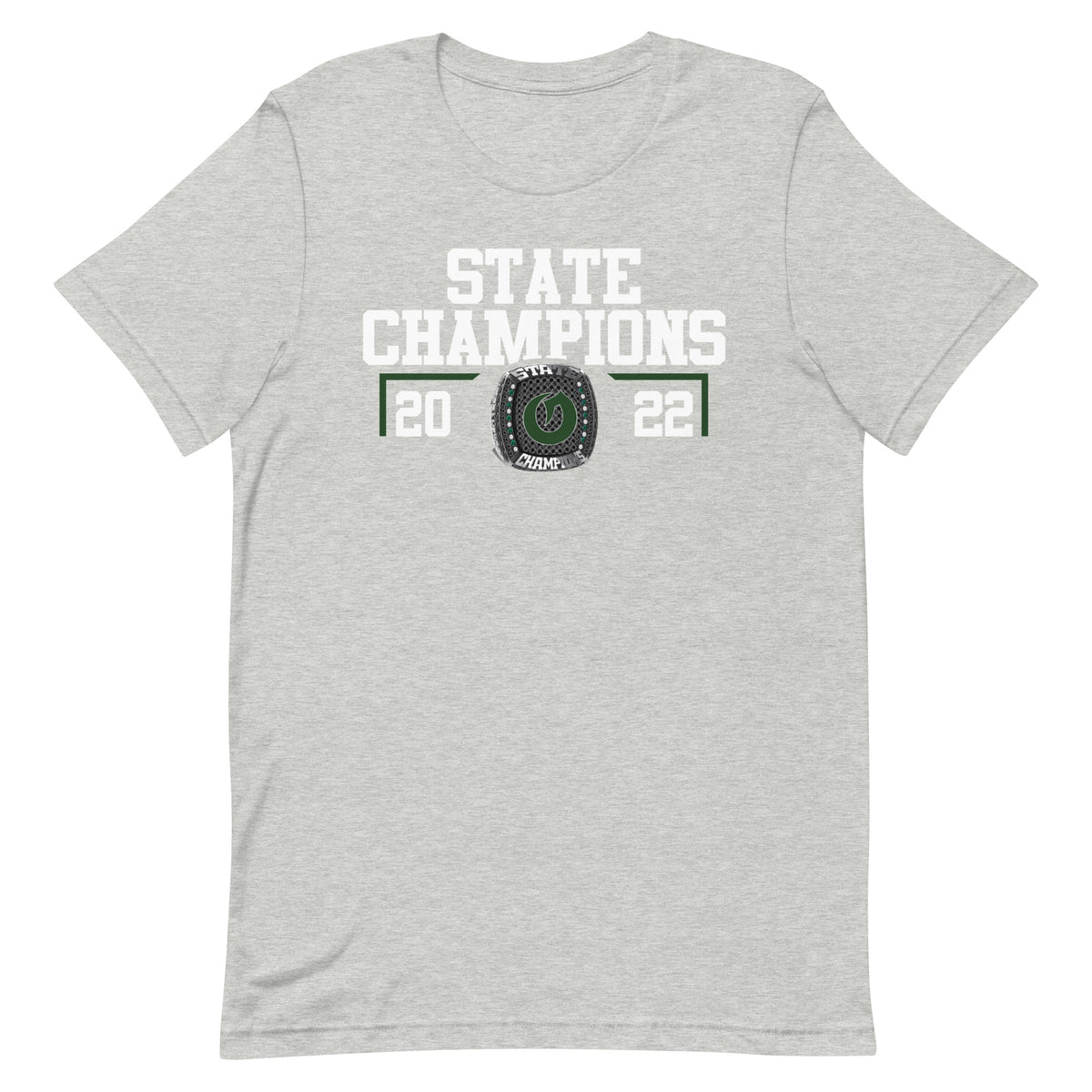 Olympus High School Swimming &amp; Diving 2022 State Championship Ring Unisex t-shirt