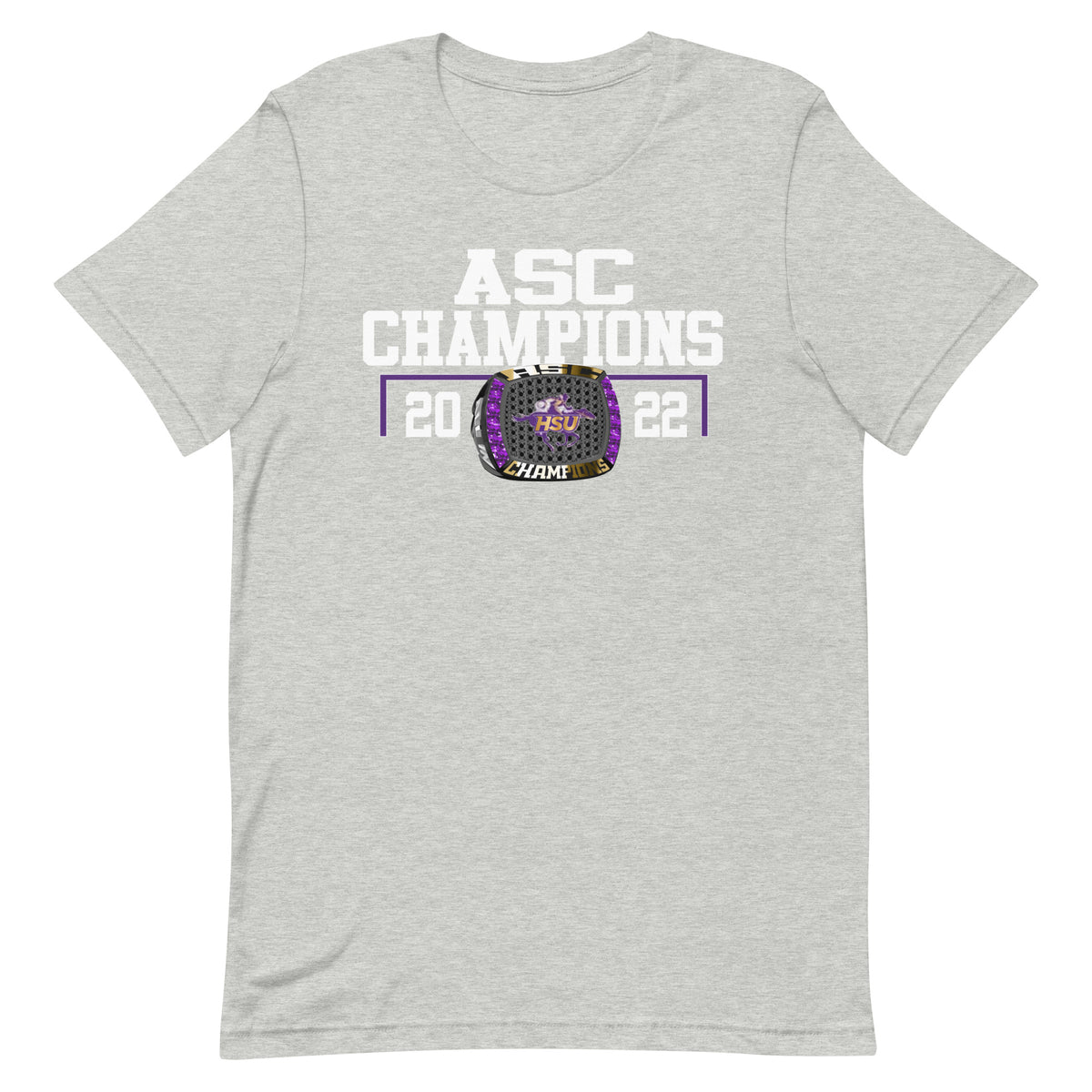 Hardin-Simmons University Men’s Tennis 2022 Blackcast  ASC Championship Ring Unisex t-shirt
