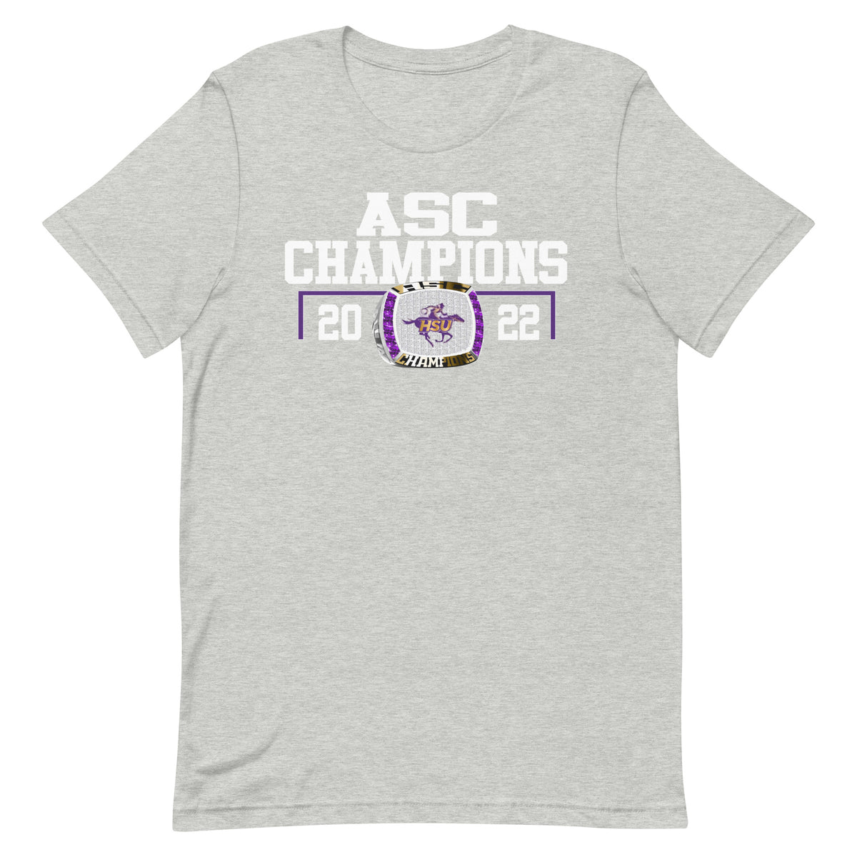 Hardin-Simmons University Men’s Tennis 2022 Silver Lasium ASC Championship Ring Unisex t-shirt