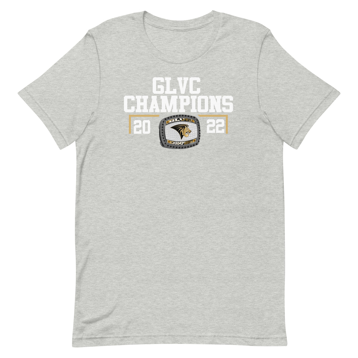 Lindenwood University GLVC Champions Unisex t-shirt