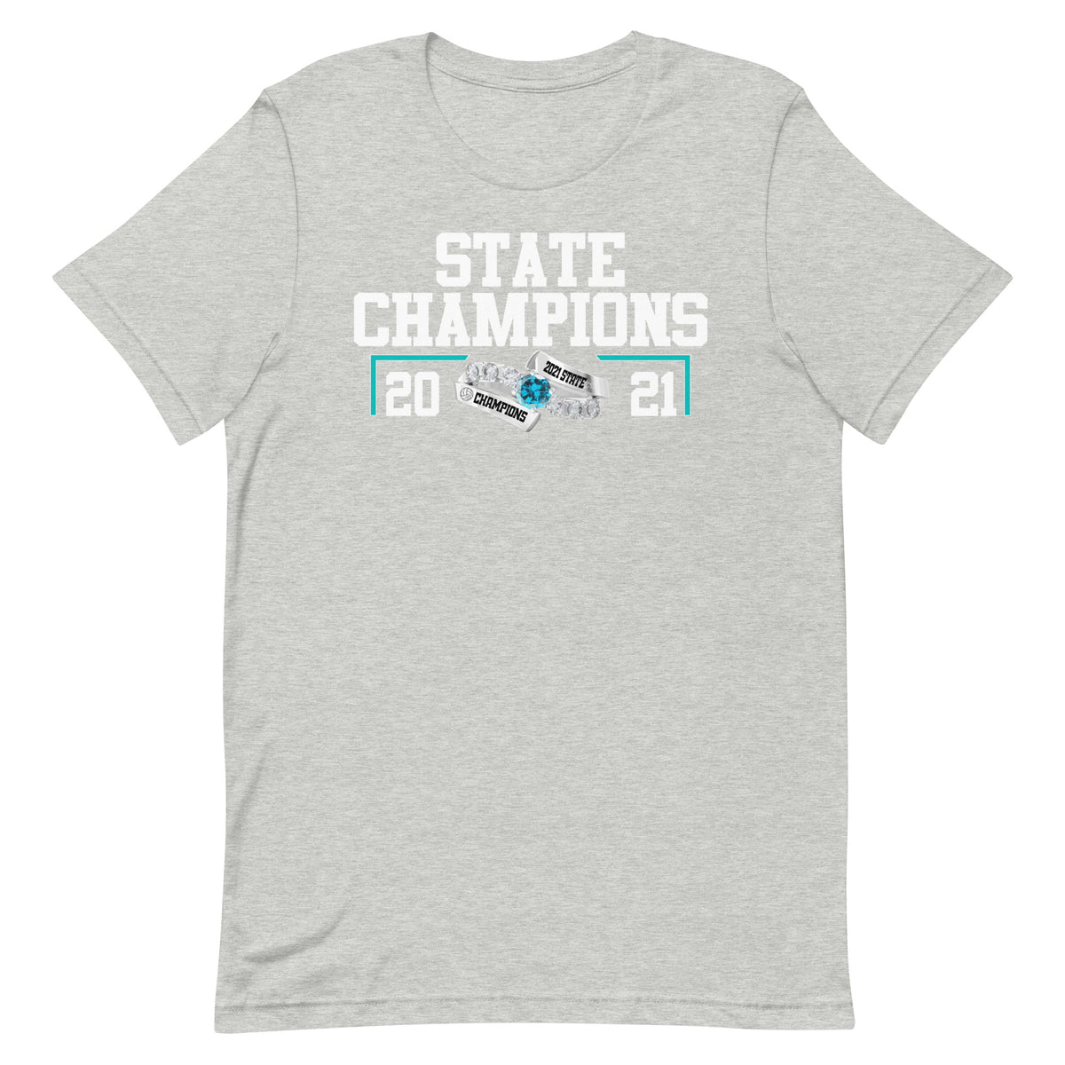 Bell Creek Academy High School State Champions (Fashion Ring) Unisex t-shirt