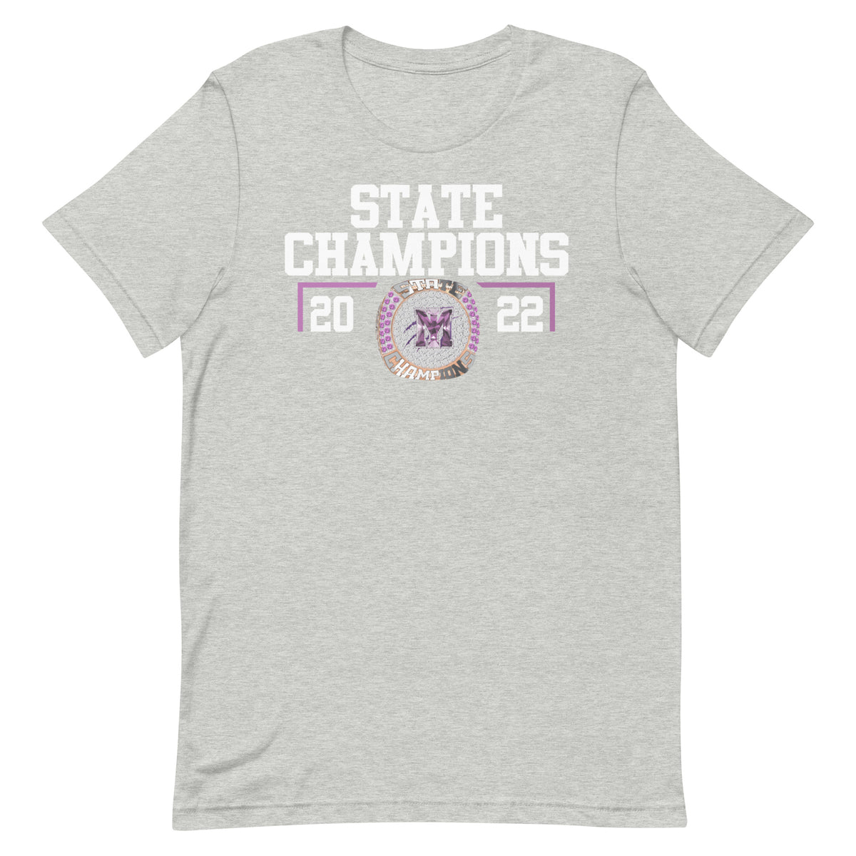 Mountain Island Charter High School State Champions (Girls Ring) Unisex t-shirt
