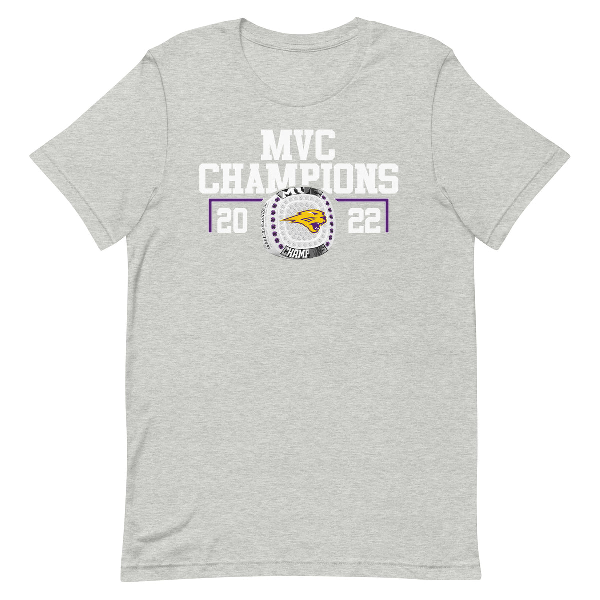 University of Northern Iowa MVC Champions Unisex t-shirt