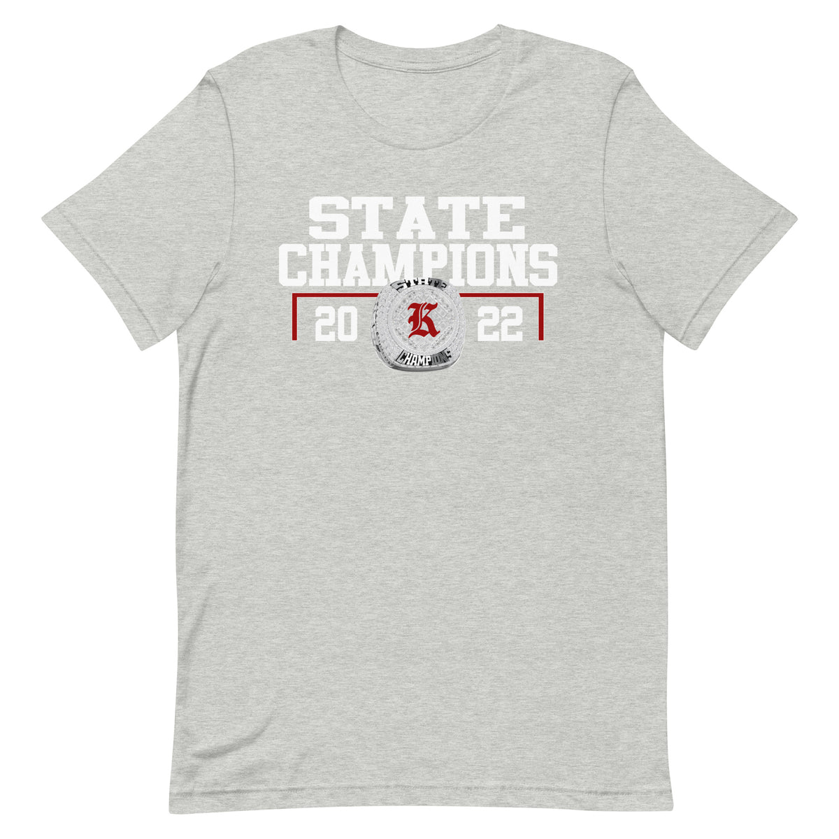 John F Kennedy High School 2022 State Championship Ring Unisex t-shirt