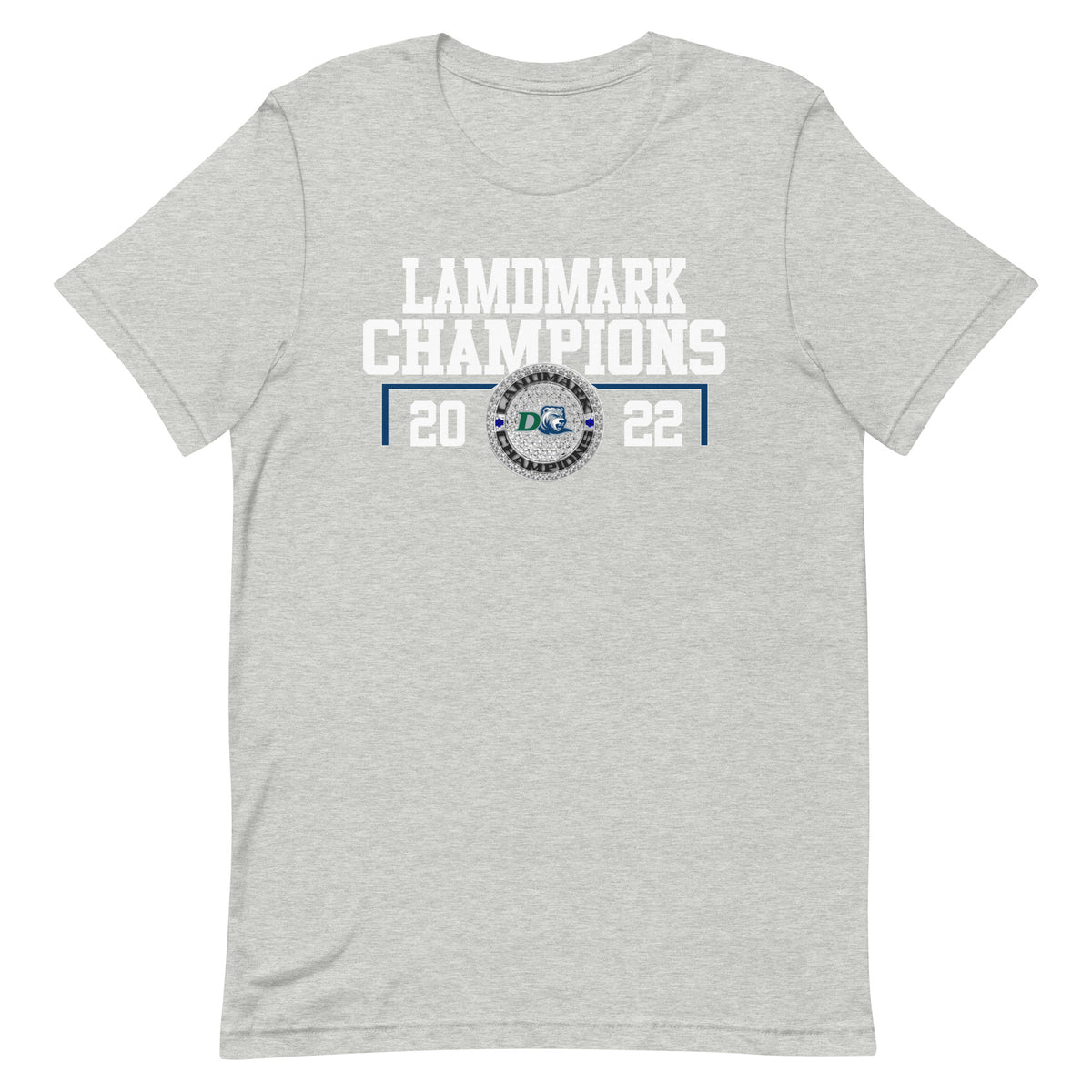 Drew College 2022 Landmark Championship Ring Unisex t-shirt