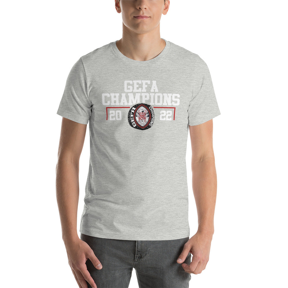 Moshannon Valley Vikings GEFA Champions Unisex t-shirt