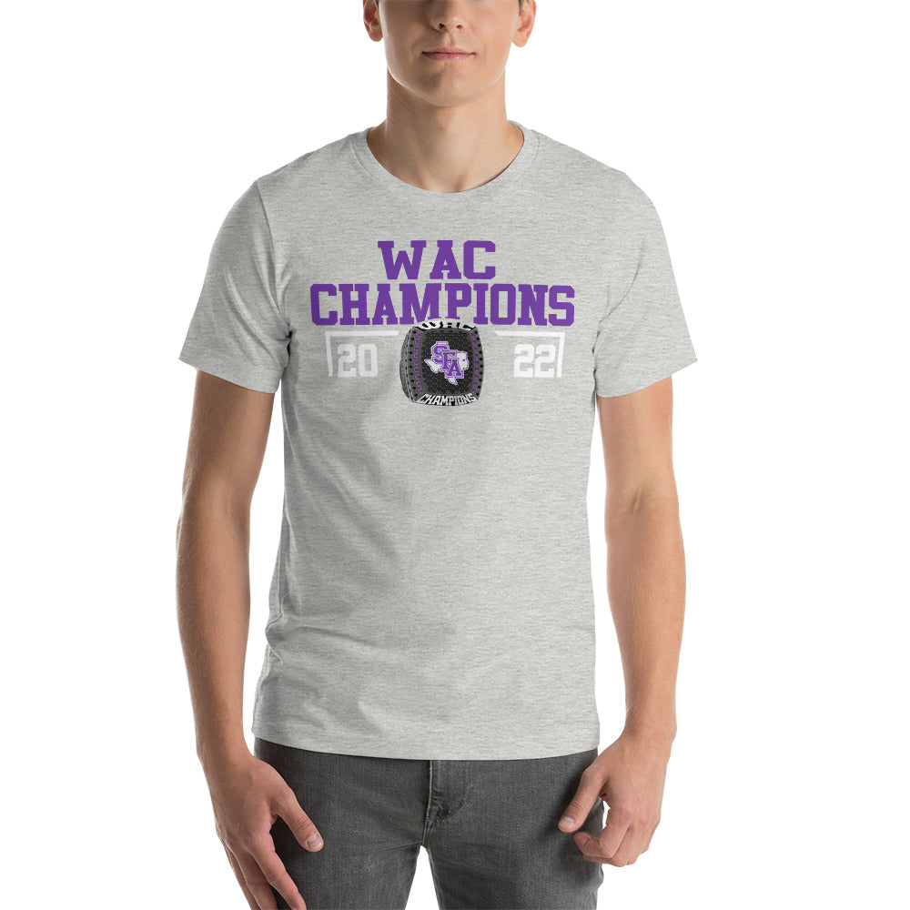 Stephen F Austin State University WAC Champions Unisex t-shirt
