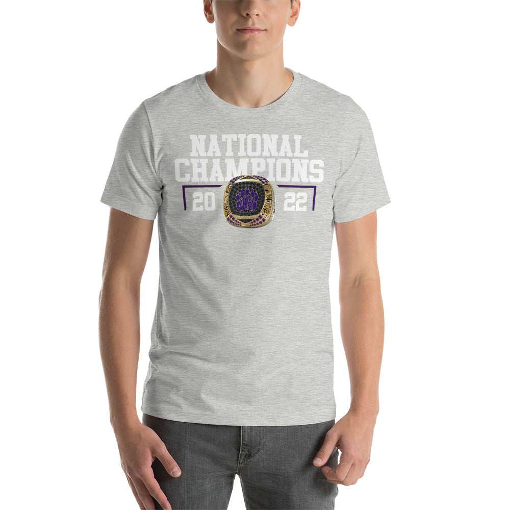 Western Mass Blitzen Bears National Champions Unisex t-shirt