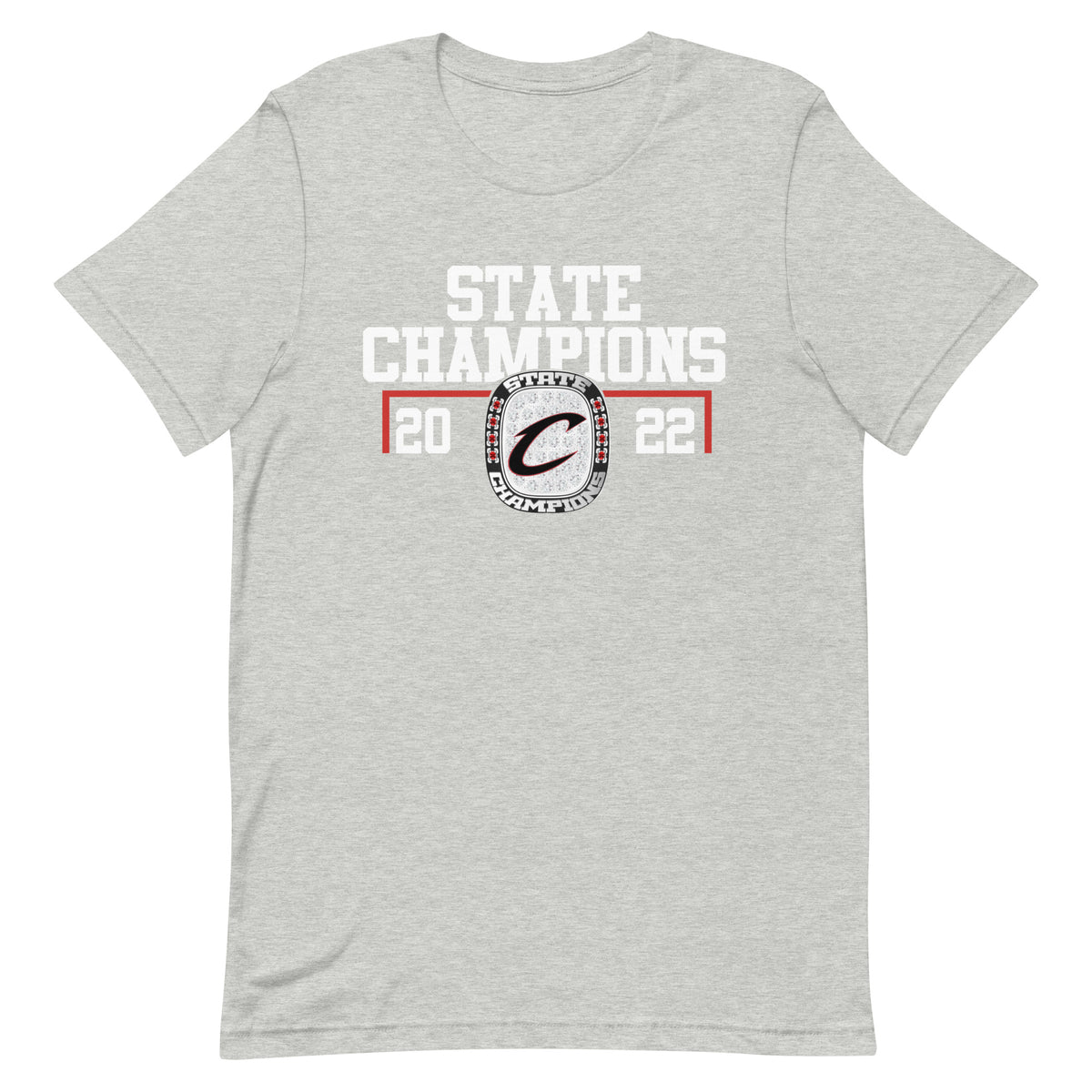 Clearfield Area Senior High School 2022 State Championship Ring Unisex t-shirt