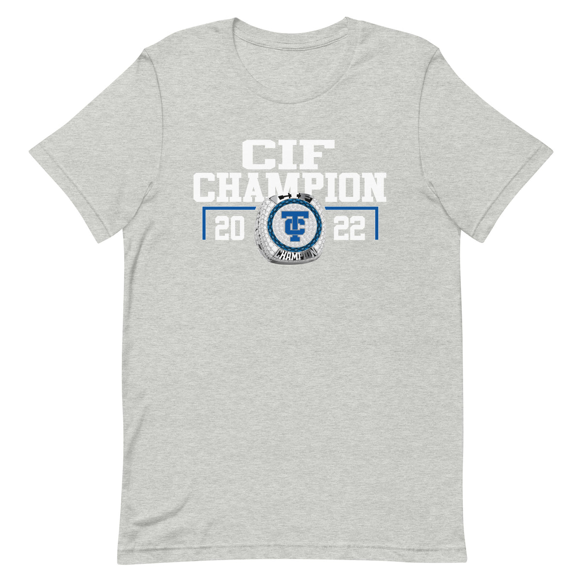 Temescal Canyon High School Wrestling 2022 CIF Championship Ring Unisex t-shirt