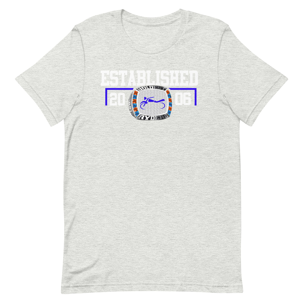 Boldest Ryders Motorcycle Club Ring  Unisex t-shirt