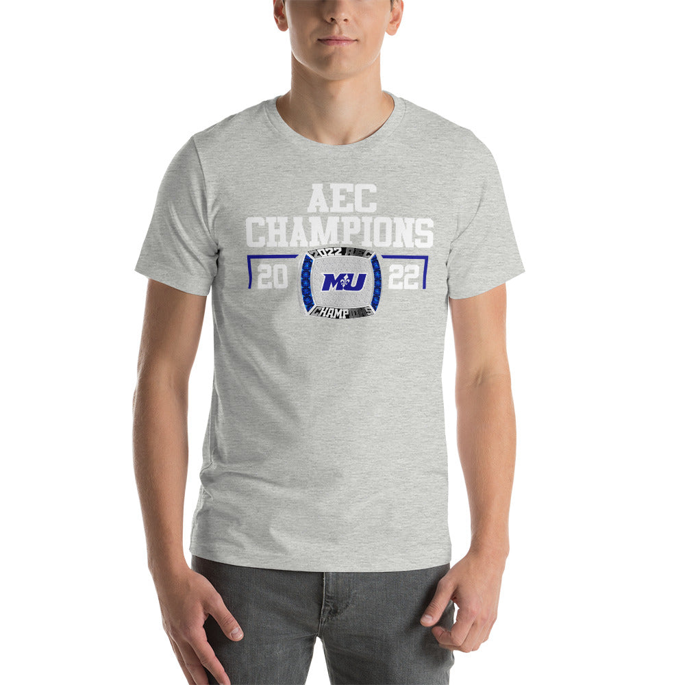 Marymount University AEC Champions Unisex t-shirt