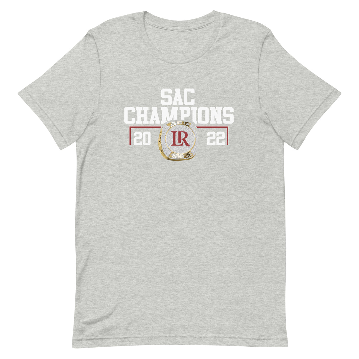 Lenoir-Rhyne University 2022 SAC Championship Ring Unisex t-shirt