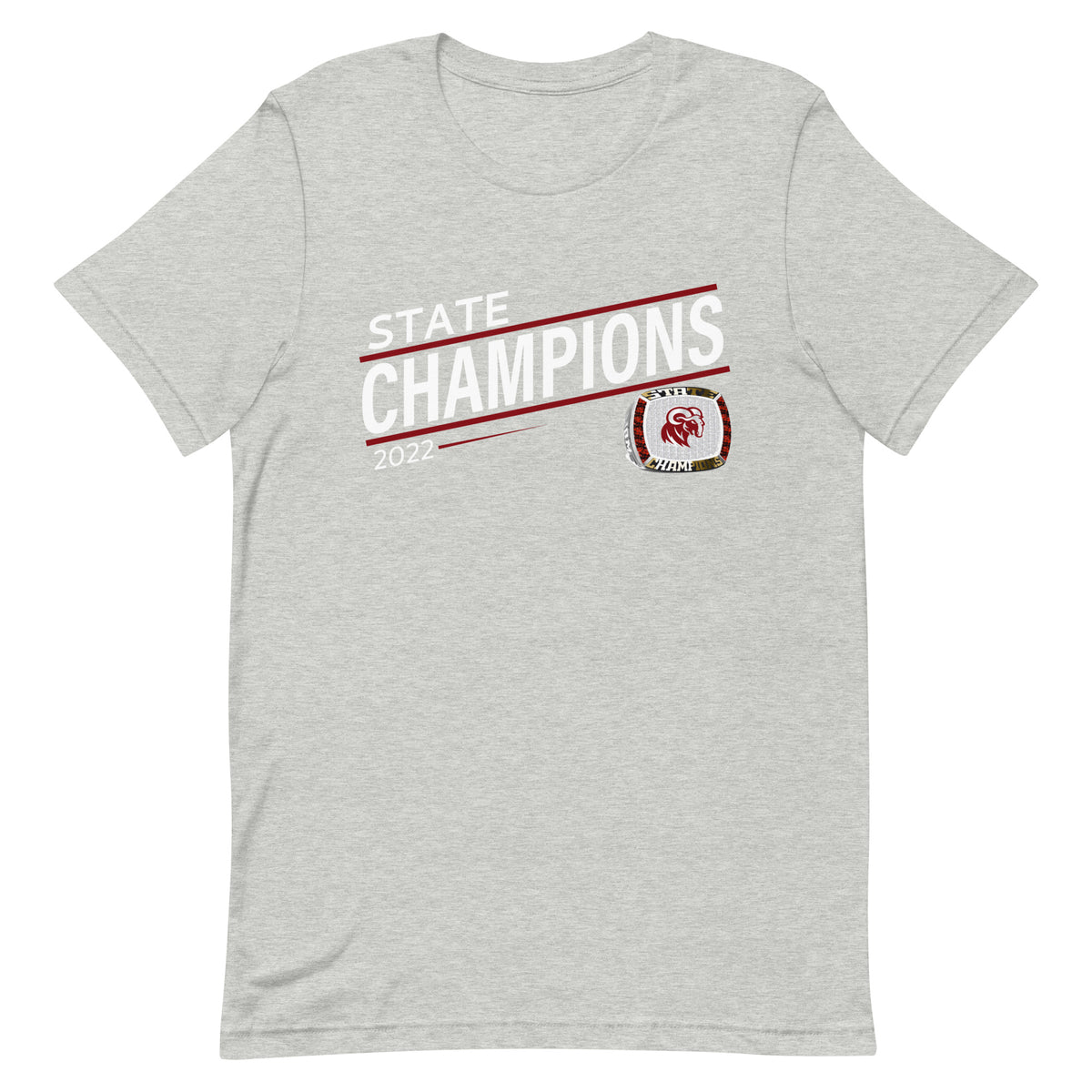 Merino High School 2022 State Championship Ring Redline Unisex t-shirt