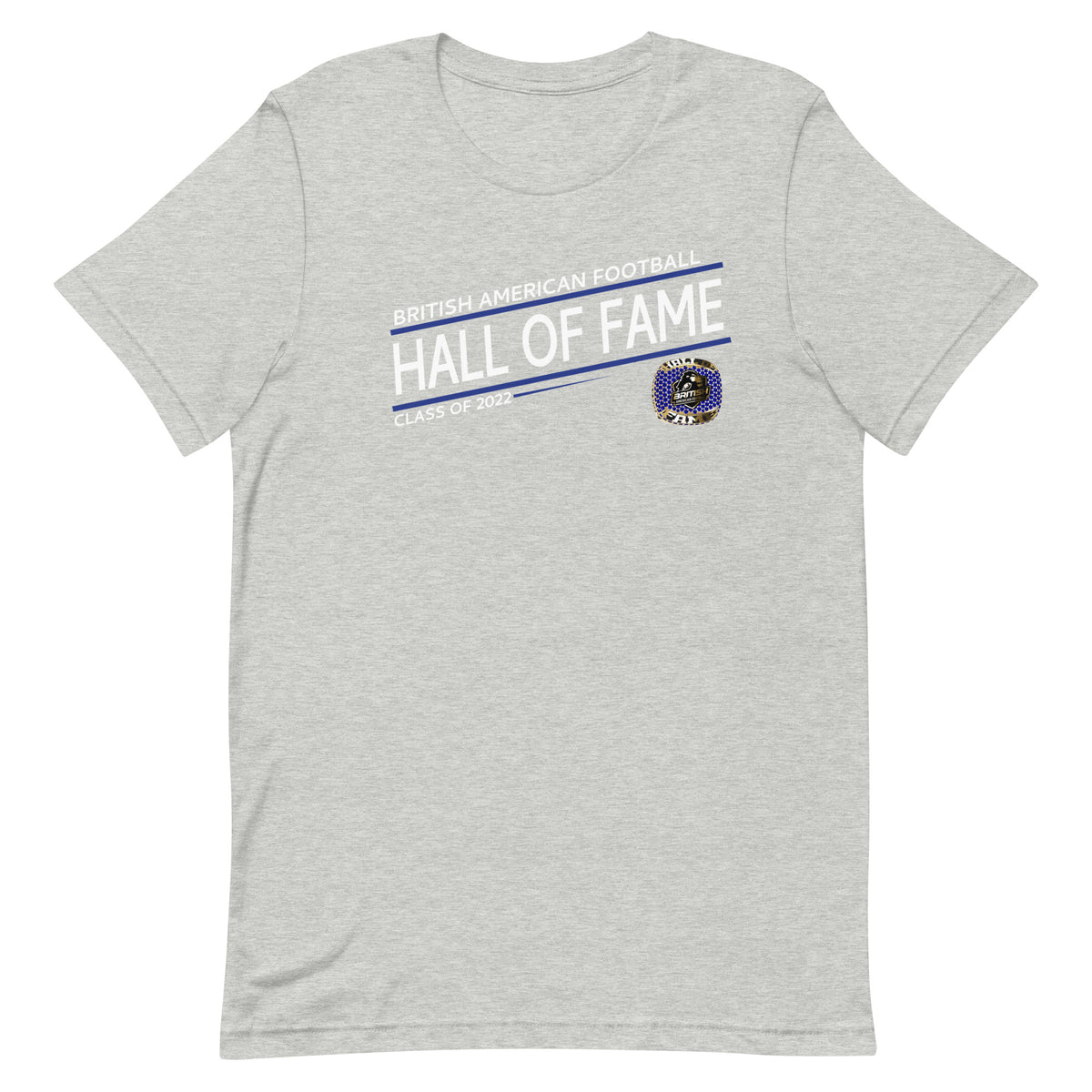 British American Football Hall of Fame Class of 2022 Championship Ring Unisex t-shirt