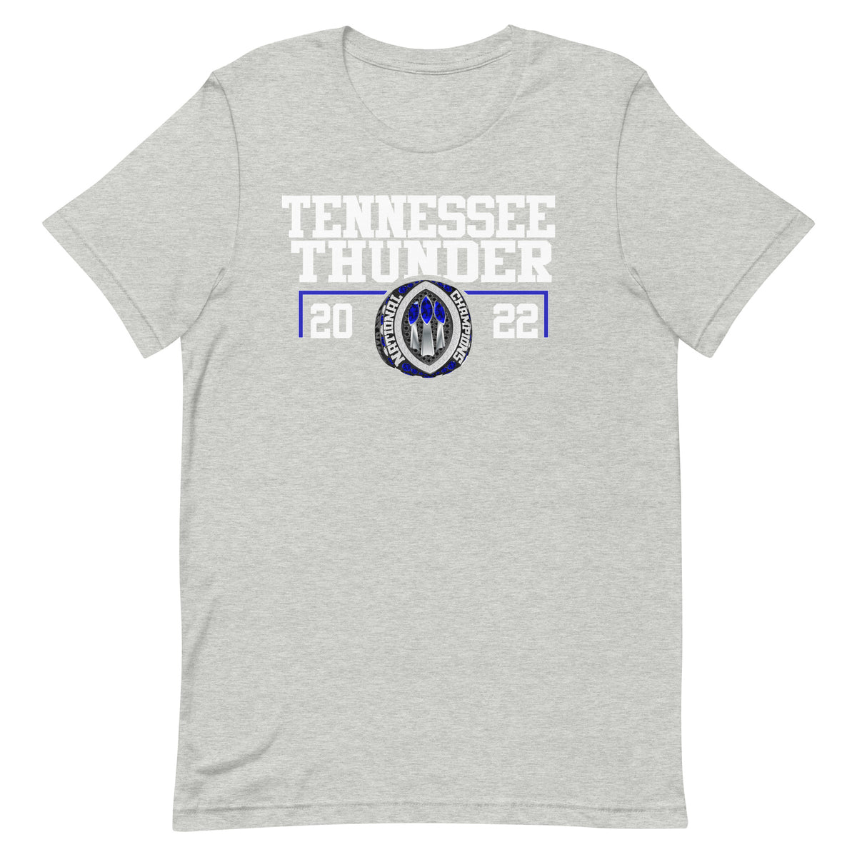 Tennessee Thunder Women’s Football National Champions Unisex t-shirt