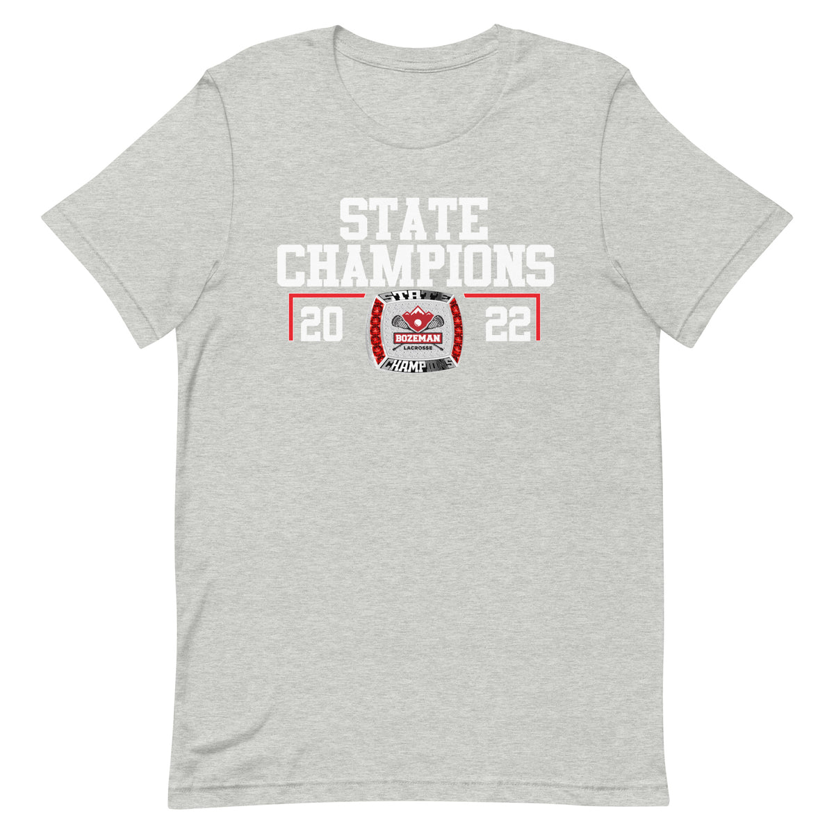 Bozeman High School 2022 State Championship Ring Unisex t-shirt