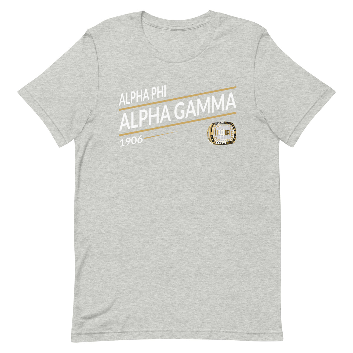 Alpha Phi Alpha 1906 Championship Ring Unisex t-shirt