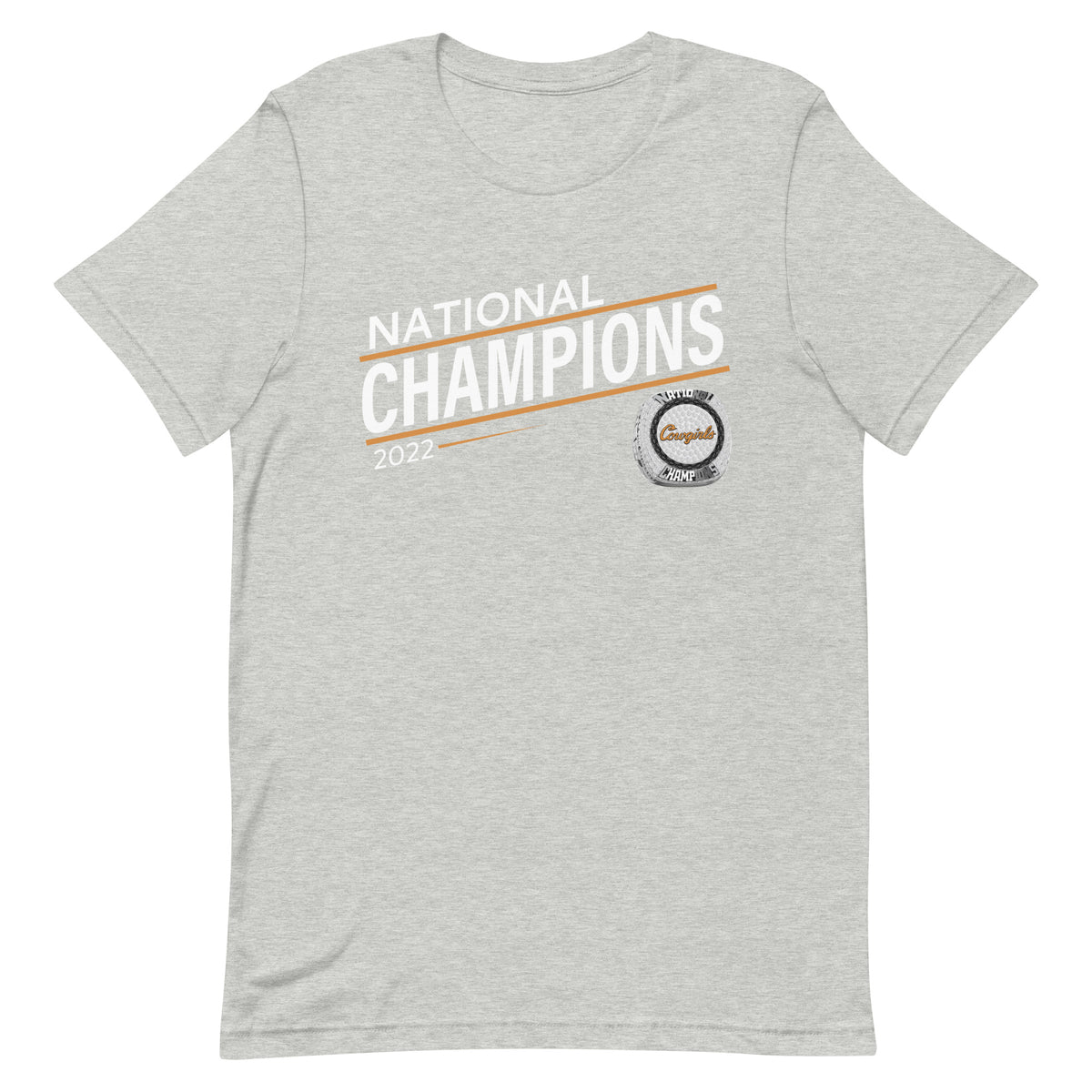Oklahoma State University Equestrian 2022 National Championship Ring Unisex t-shirt