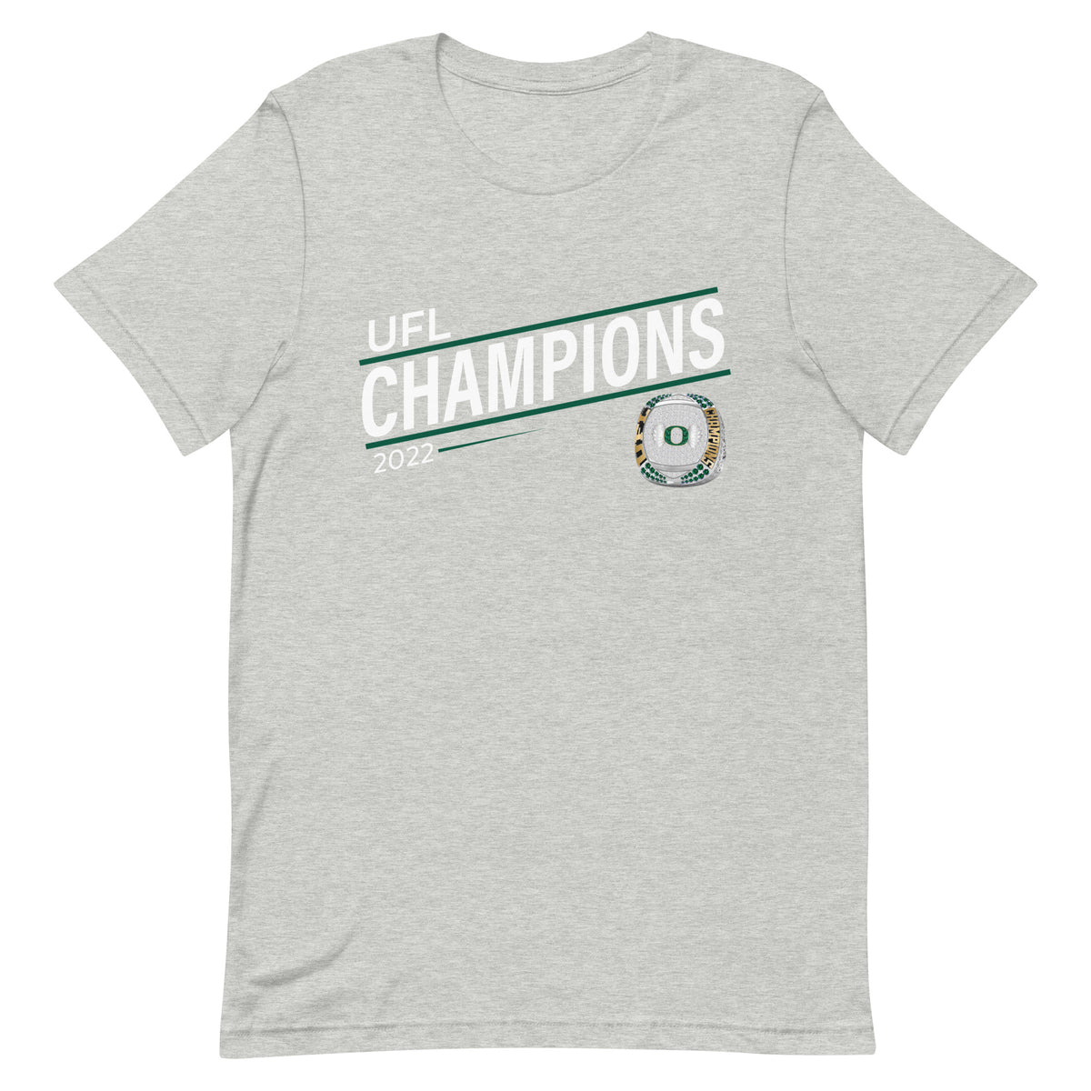 Motorcity Outlaws 2022 UFL Championship Ring Unisex t-shirt