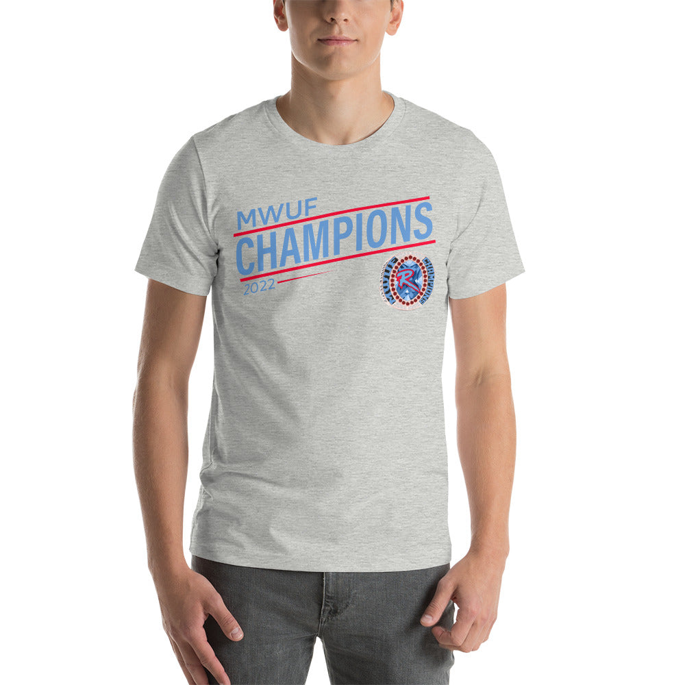 Renegades Football MWUF Champions Unisex t-shirt