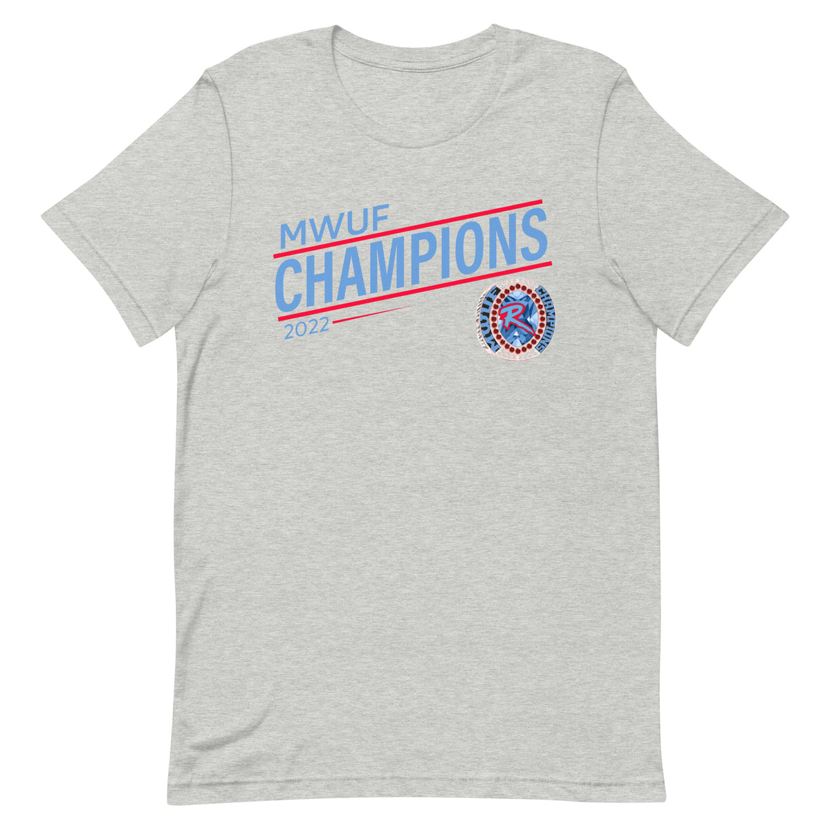 Renegades Football MWUF Champions Unisex t-shirt