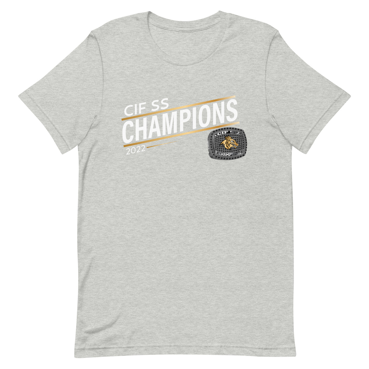 Calabasas High School 2022 CIF SS Championship Ring Unisex t-shirt