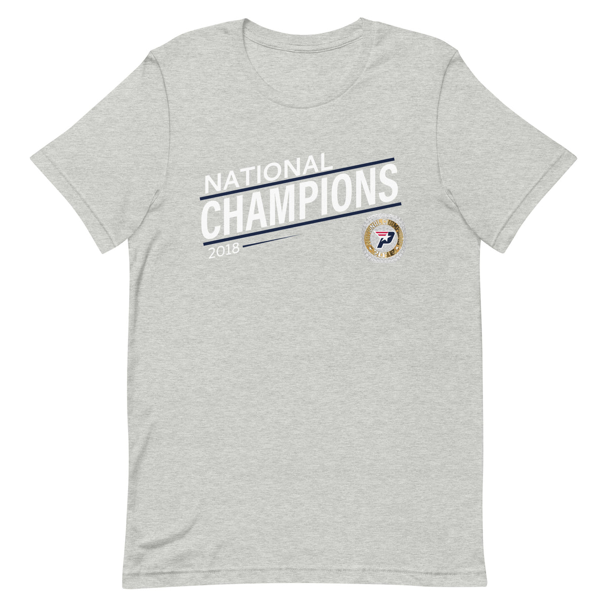 South Bay Patriots Blue Line 2018 National Championship Ring Unisex t-shirt