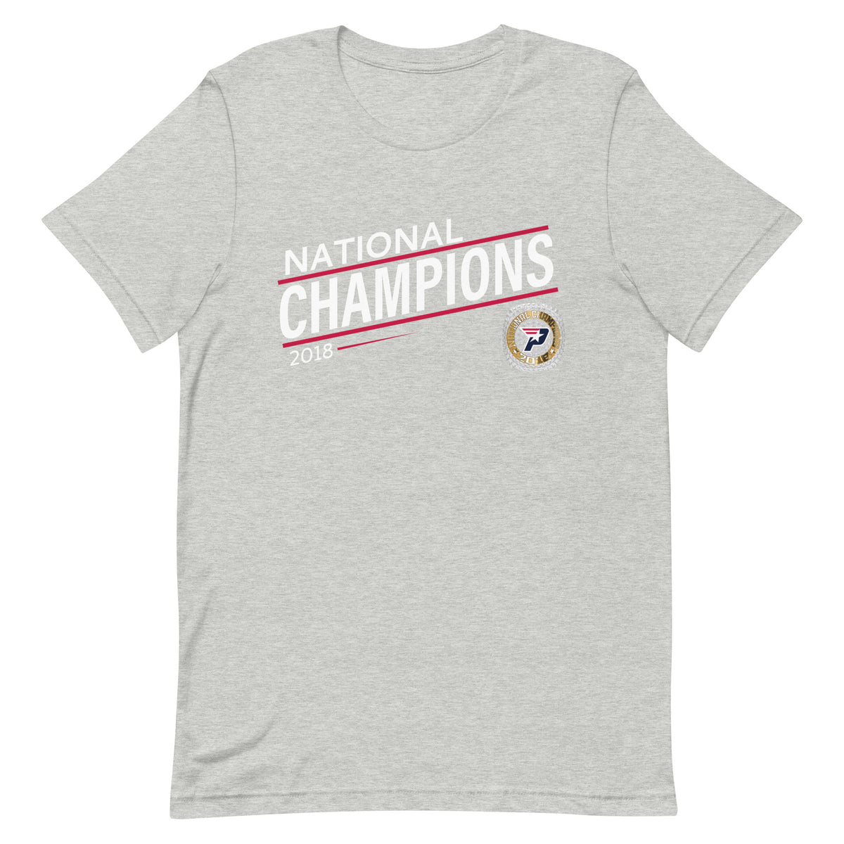 South Bay Patriots Red Line 2018 National Championship Ring Unisex t-shirt
