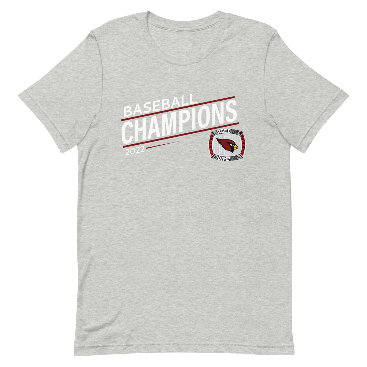 Fairmont Senior High School 2022 Baseball Championship Ring Unisex t-shirt