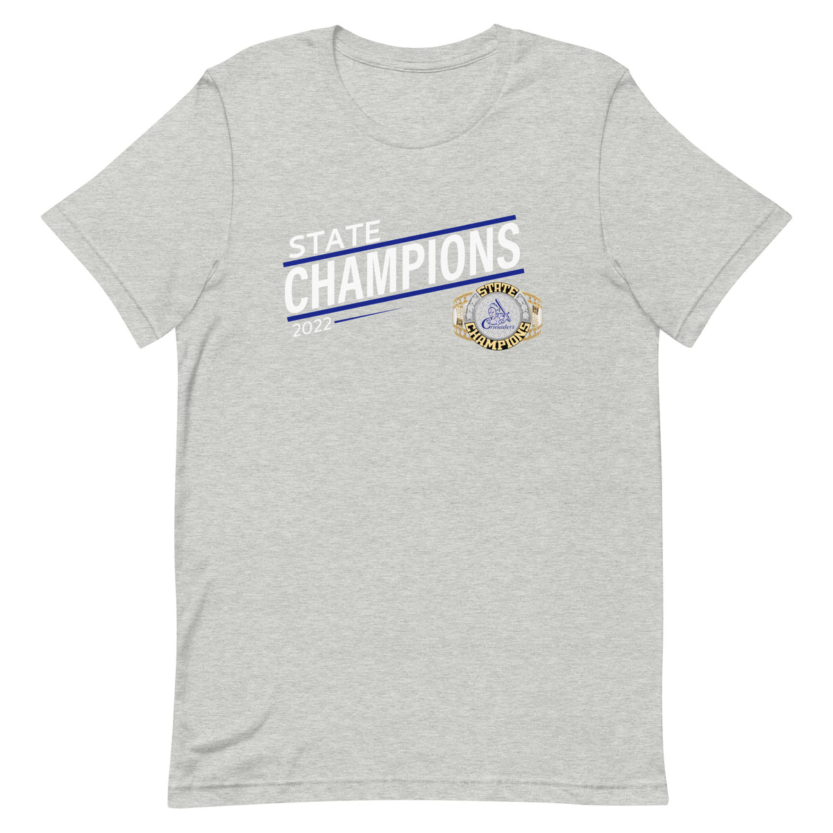 Christ the King Crusaders 2022 State Championship Ring Unisex t-shirt