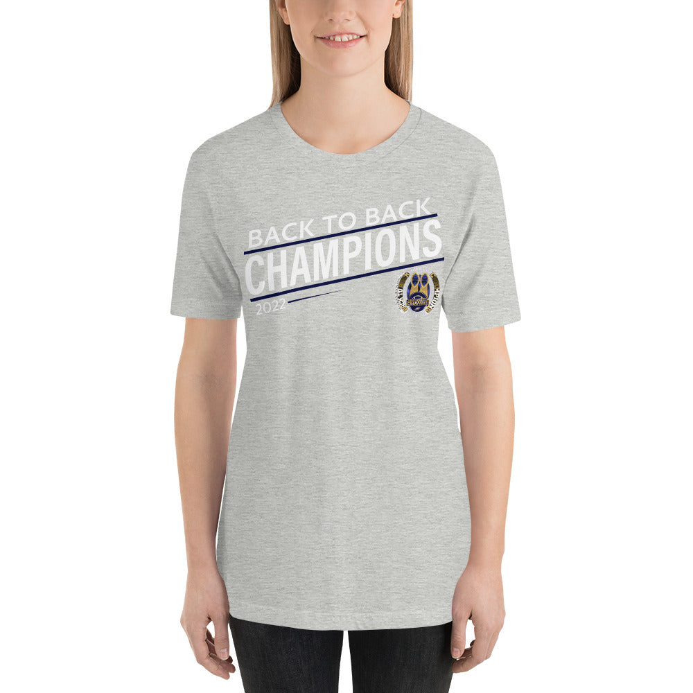 Long Island Eagles Back-To-Back Champions Unisex t-shirt