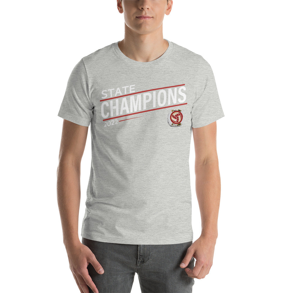 KONOS Academy Volleyball State Champions Unisex t-shirt
