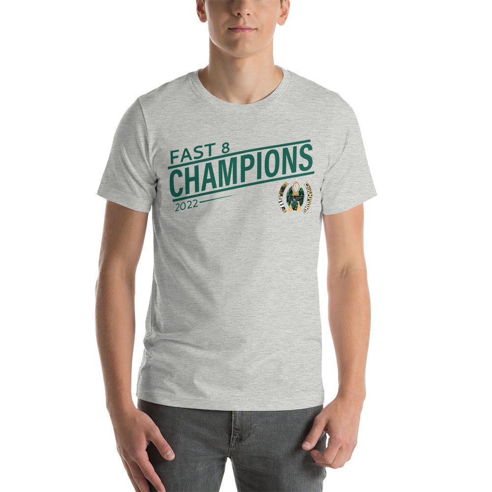 Collin County Crash Fast 8 Champions (Silver Ring) Unisex t-shirt