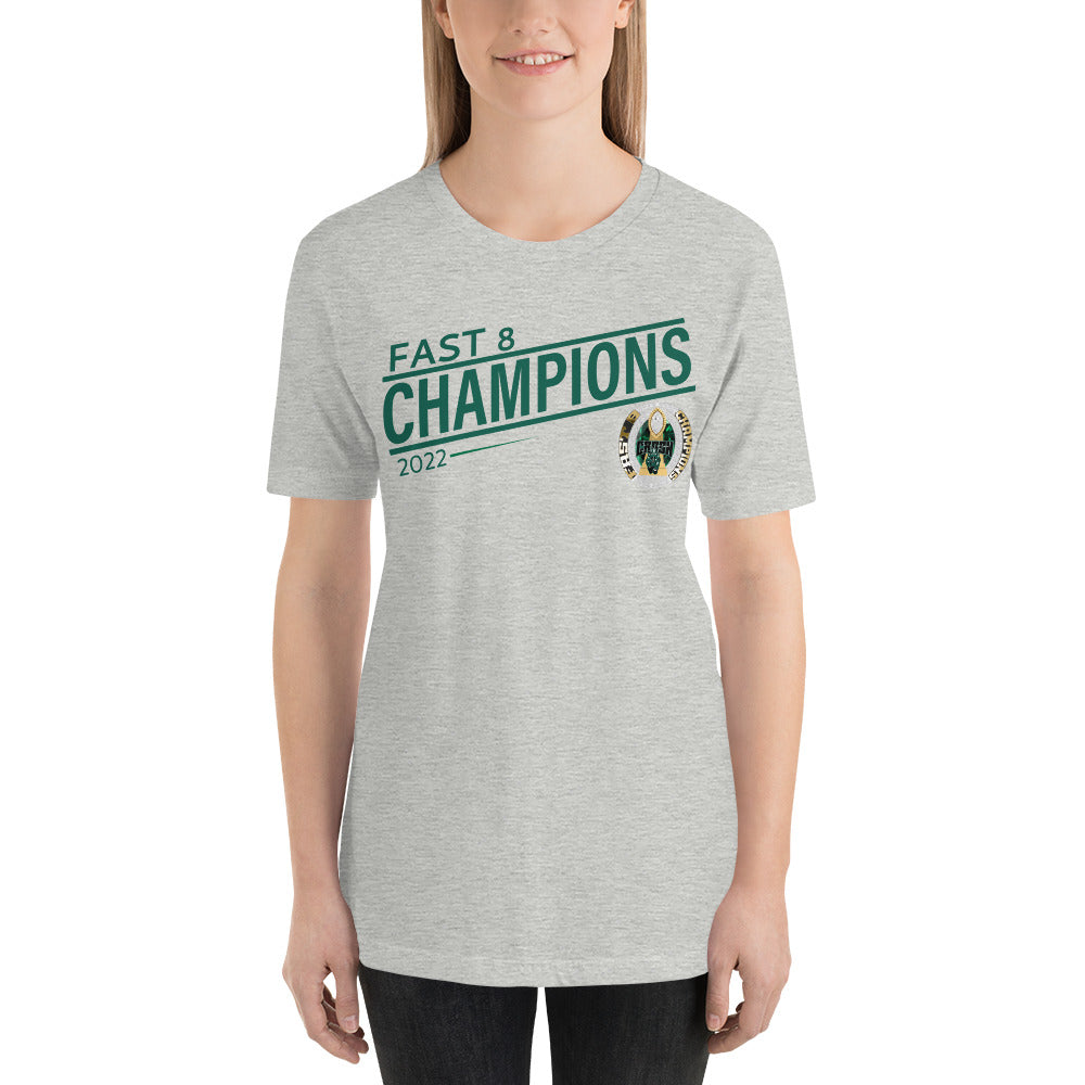 Collin County Crash Fast 8 Champions (Silver Ring) Unisex t-shirt
