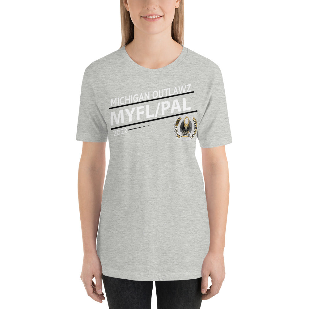 Michigan Outlawz Unisex t-shirt