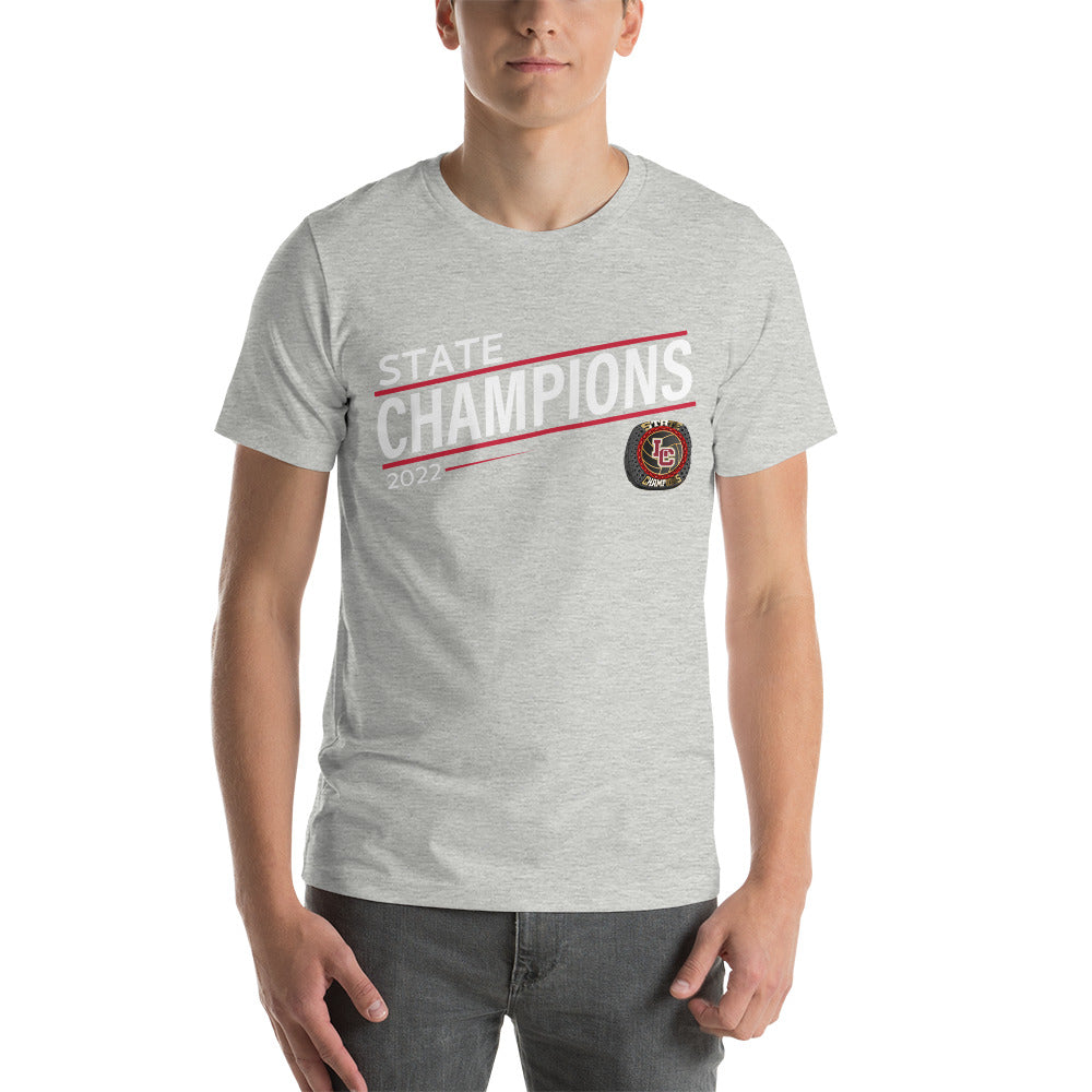 Lincoln Christian High School 2022 State Championship Ring Unisex t-shirt