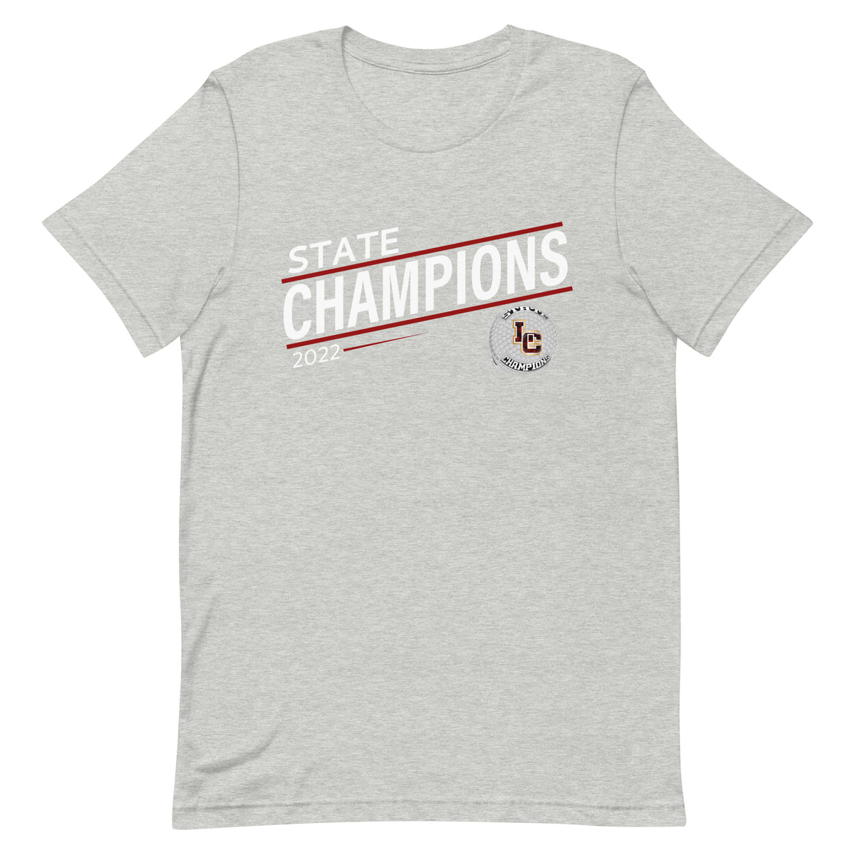 Lincoln Christian Coed Cross Country 2022 State Championship Ring Unisex t-shirt
