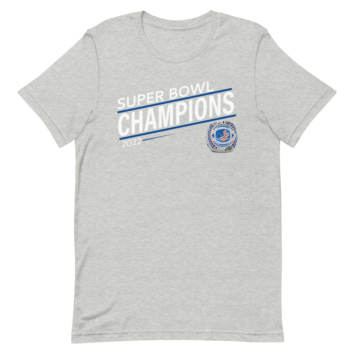 Wilmington Bobcats 2022 Super Bowl Championship Ring Unisex t-shirt