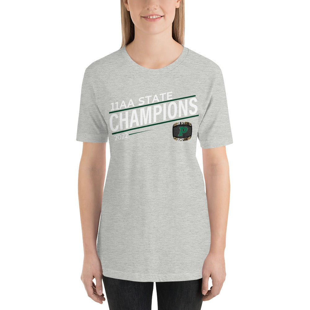 Theodore F Riggs High School 2022 11AA State Championship Ring Unisex t-shirt
