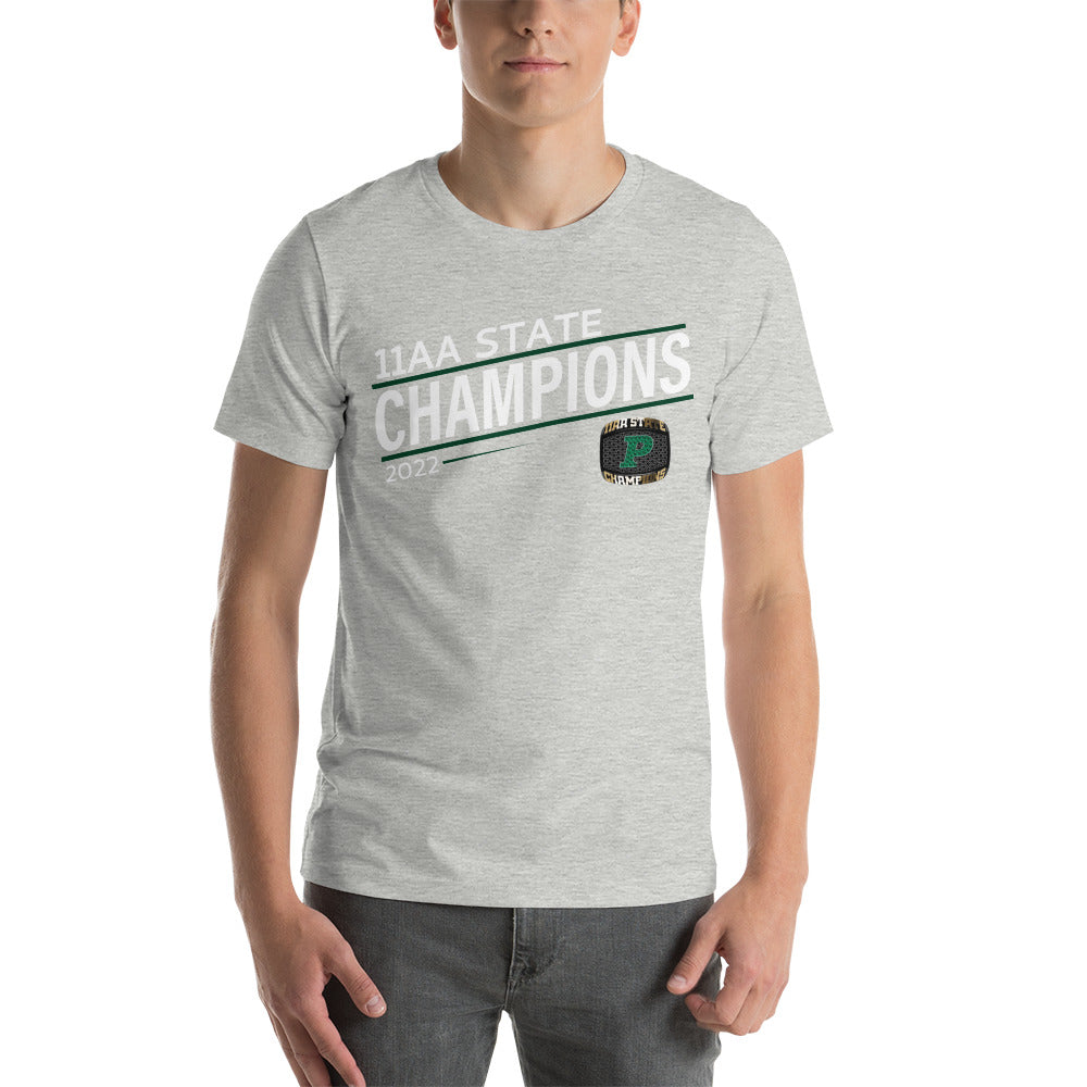Theodore F Riggs High School 2022 11AA State Championship Ring Unisex t-shirt