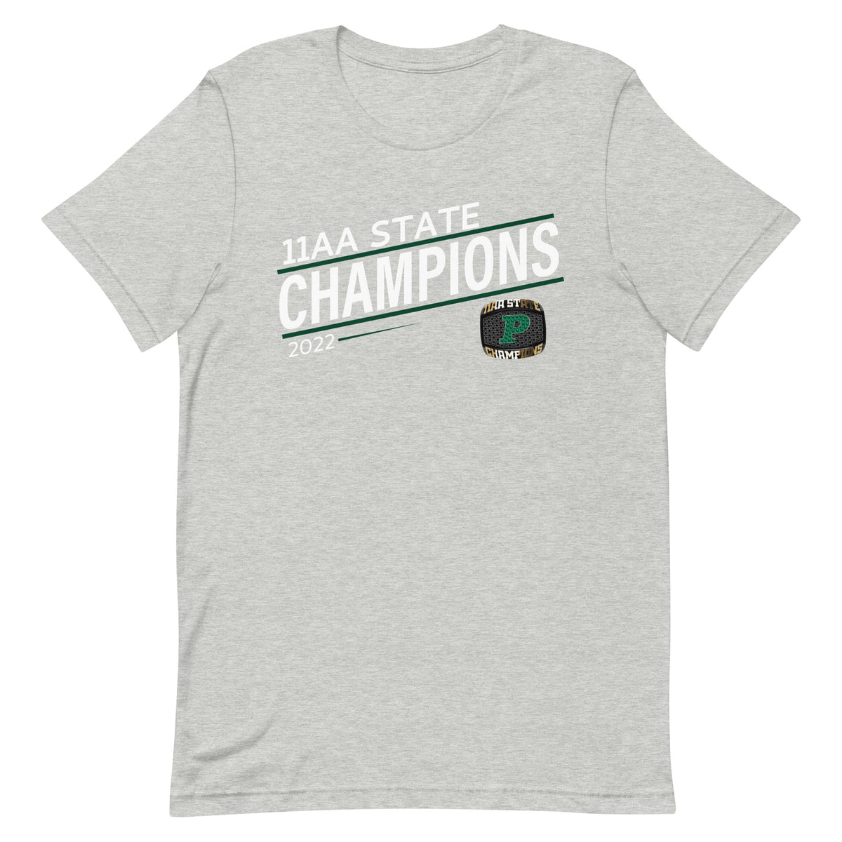 Theodore F Riggs High School 2022 11AA State Championship Ring Unisex t-shirt