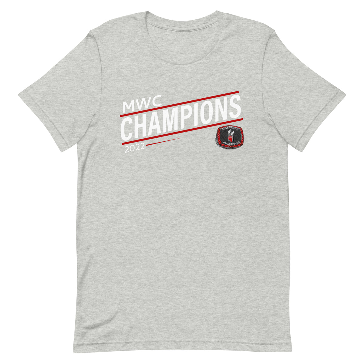 Lake Forest College 2022 MWC Championship Ring Unisex t-shirt