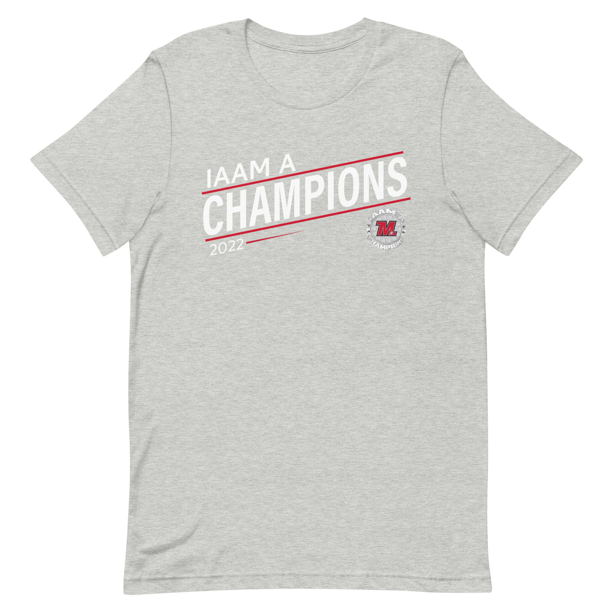 Mercy High School 2022 IAAM A Championship Ring Unisex t-shirt