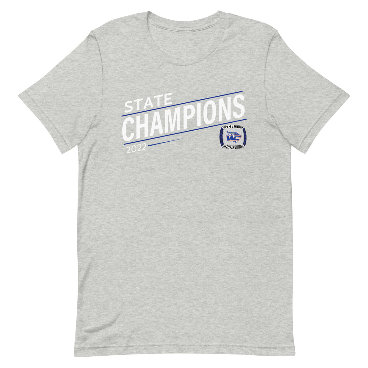 Water Canyon High School 2022 State Championship Ring Unisex t-shirt