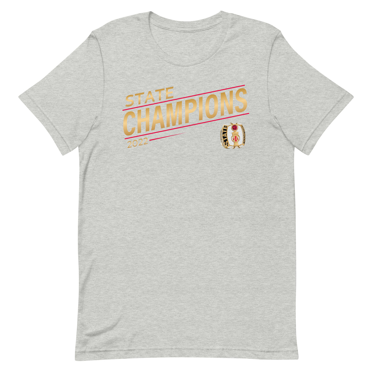 Customer Care Basketball 2022 State Championship Ring Unisex t-shirt